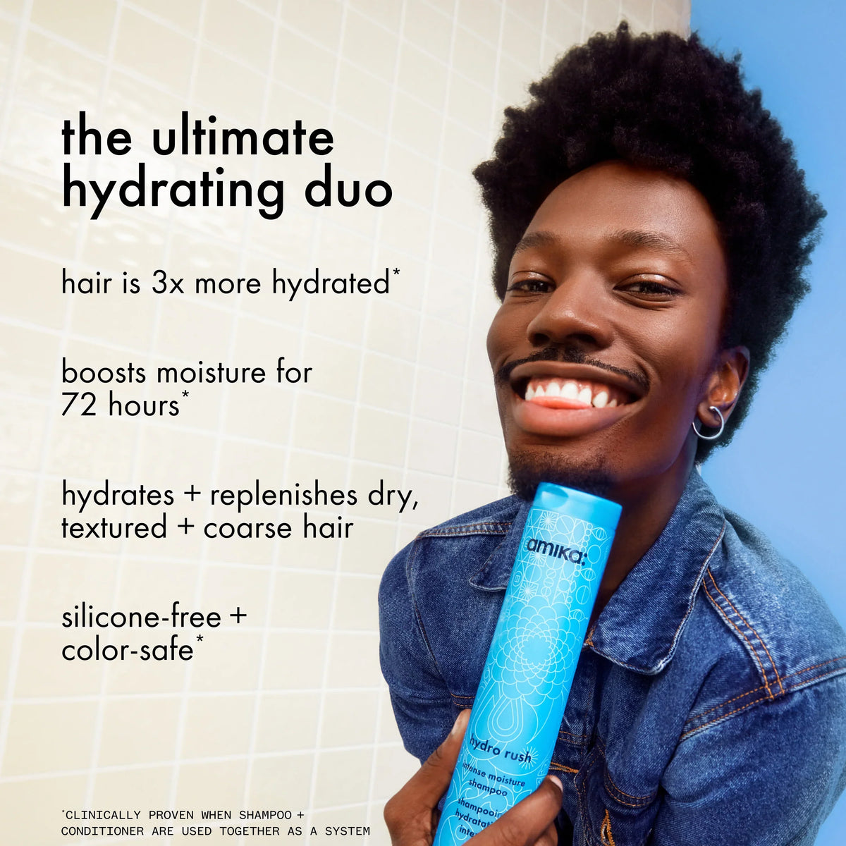 hydro rush intense moisture shampoo - 9.2 oz / 275 ml